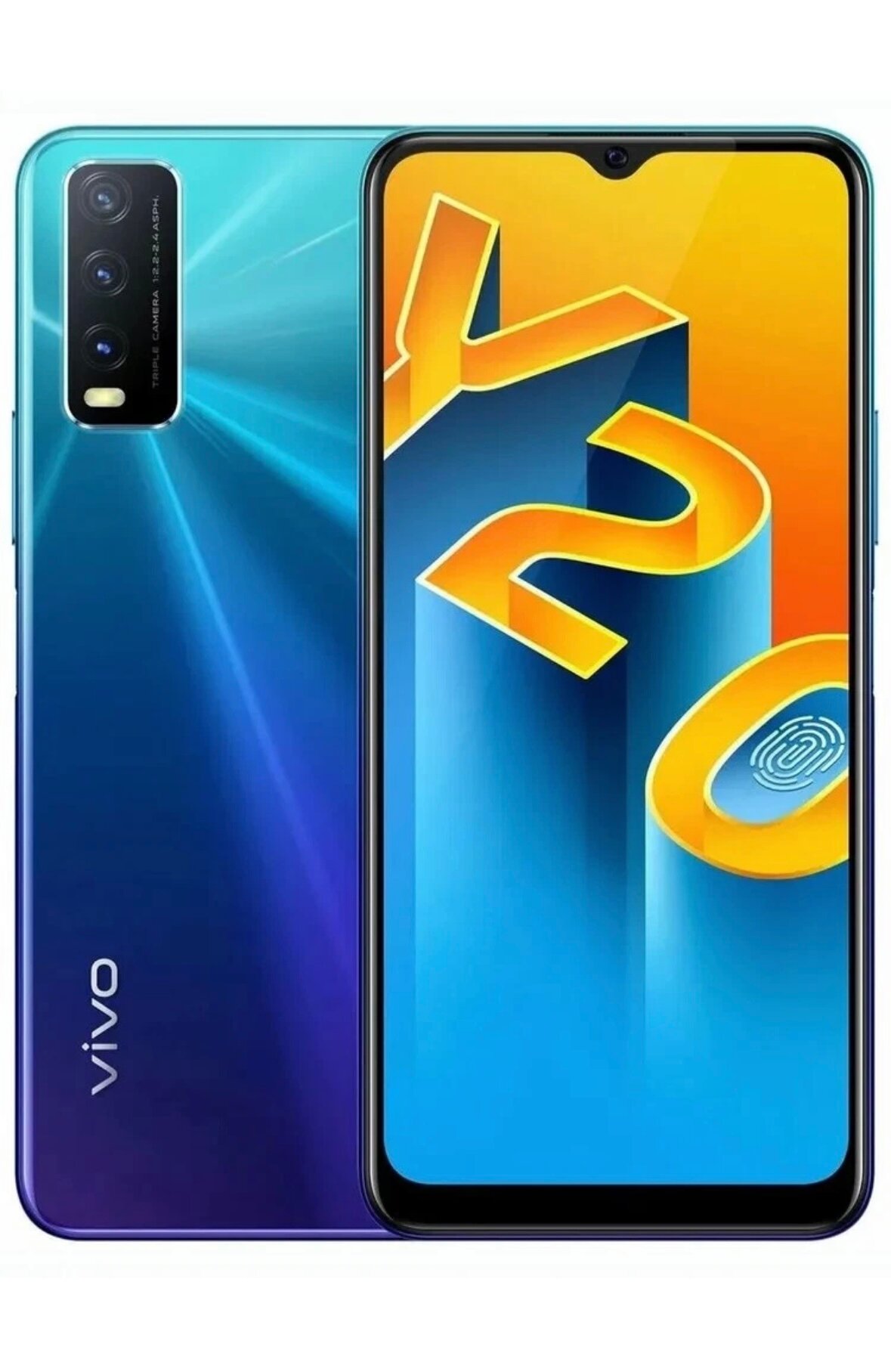 Глобальный VIVO Y20s 8+256G, темно-синий