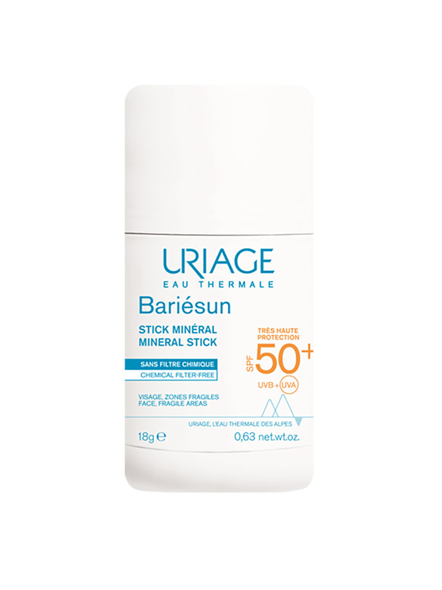 Урьяж Барьесан Uriage Bariesun Минеральный стик SPF50+ 18 г