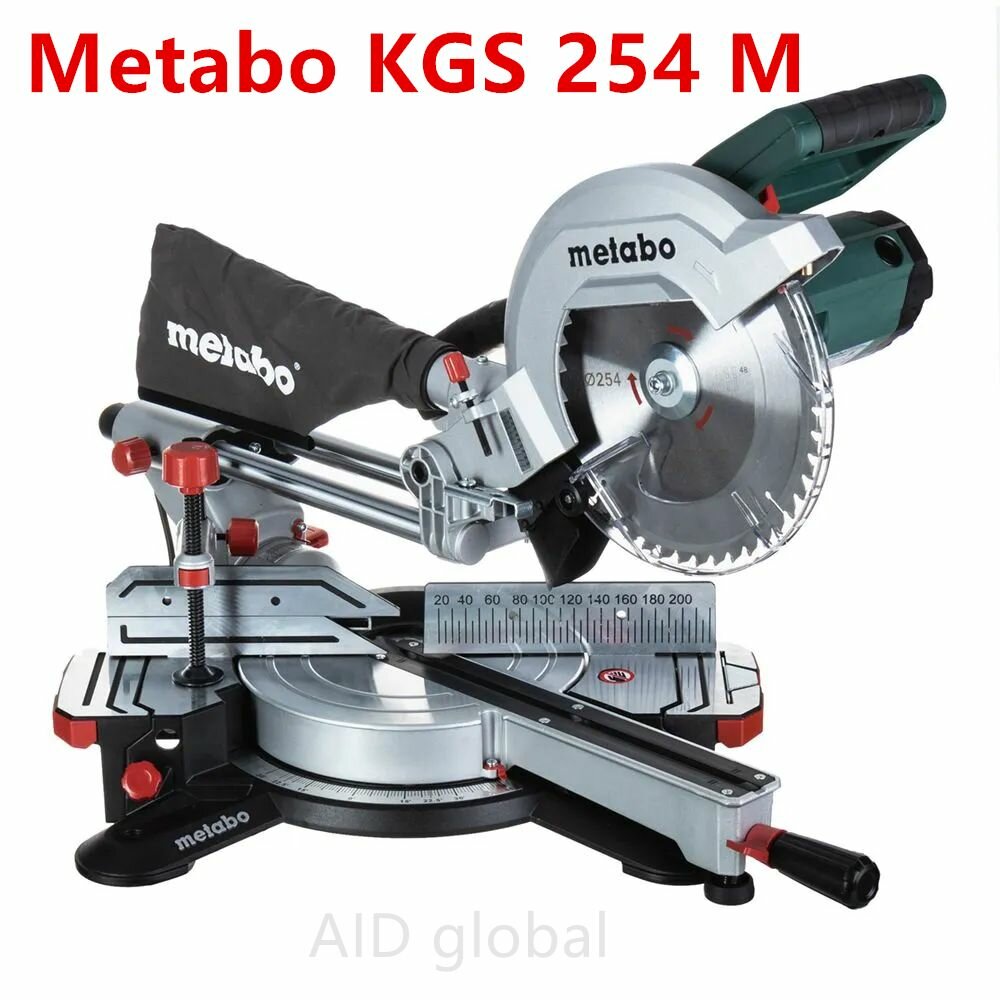 Торцовочная пила Metabo KGS 254 M с протяжкой