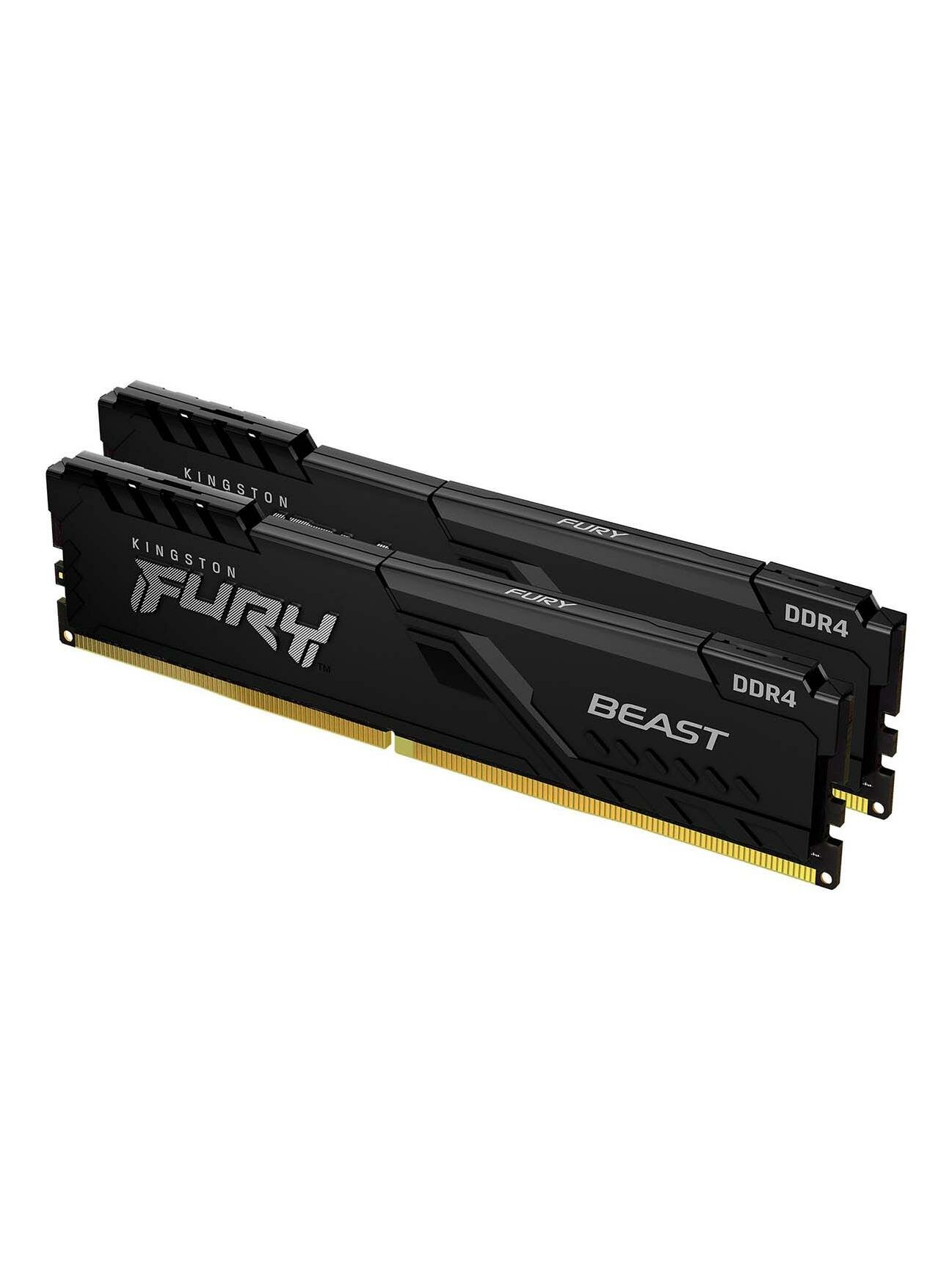 Оперативная память Kingston FURY Beast DDR4 16 ГБ 3200МГц DIMM (KF432C16BBK2/16) (2x8Gb Kit)