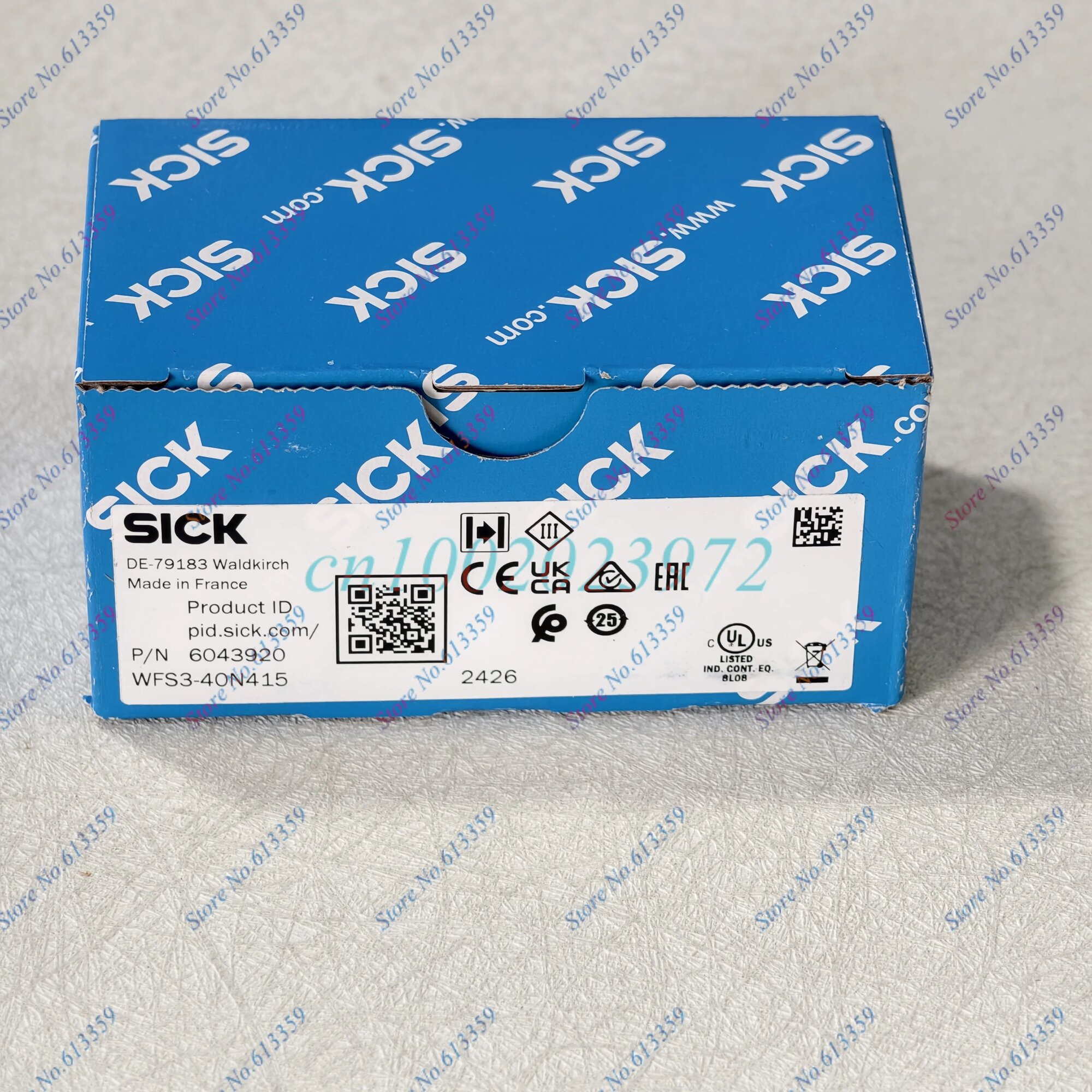 1 шт. WFS3-40N415 NPN 6043920 или WFS3-40P415 PNP датчик этикетки новые оригинальные вилочные датчики WFS3-40N415 NPN SICK New Original