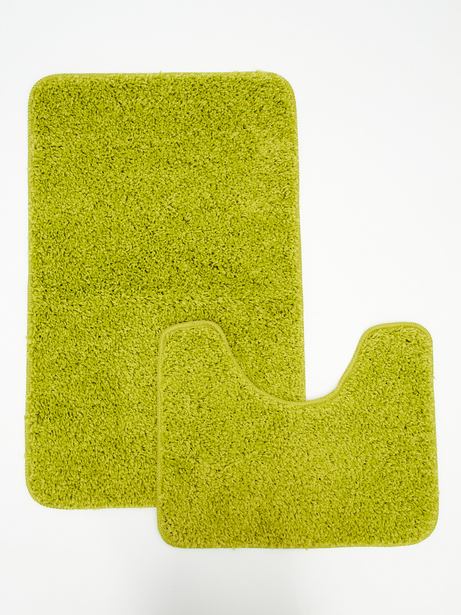 Комплект ковриков для ванной Domville полипропилен 50x80 + 50x40 зелёный BM-S2-LG