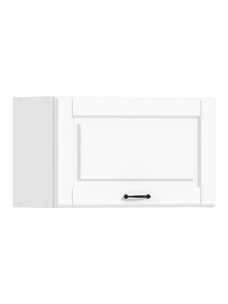 Кухонный модуль навесной шкаф горизонтальный столплит Регина РП-260 Белый/Белый матовый 60х36х30 см.