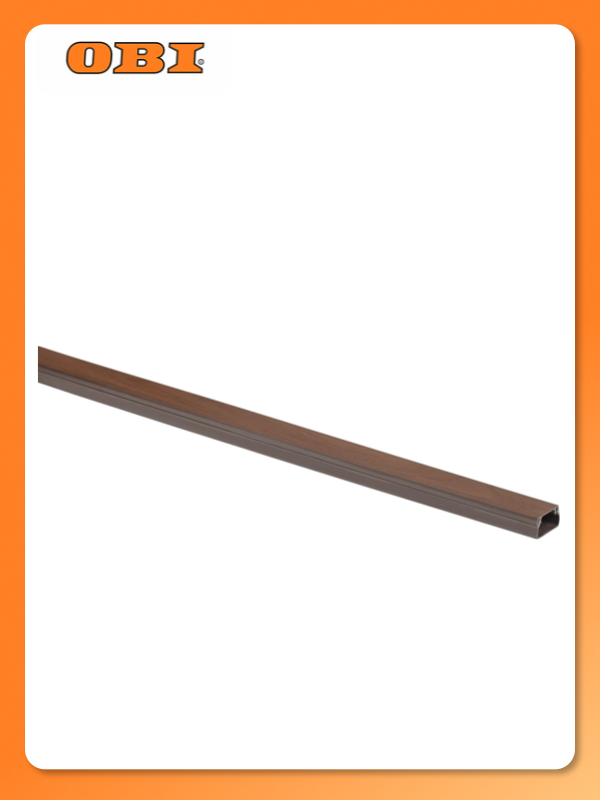 Кабель-канал IEK ECOLINE поливинилхлорид коричневый 15x10 мм 144 метра