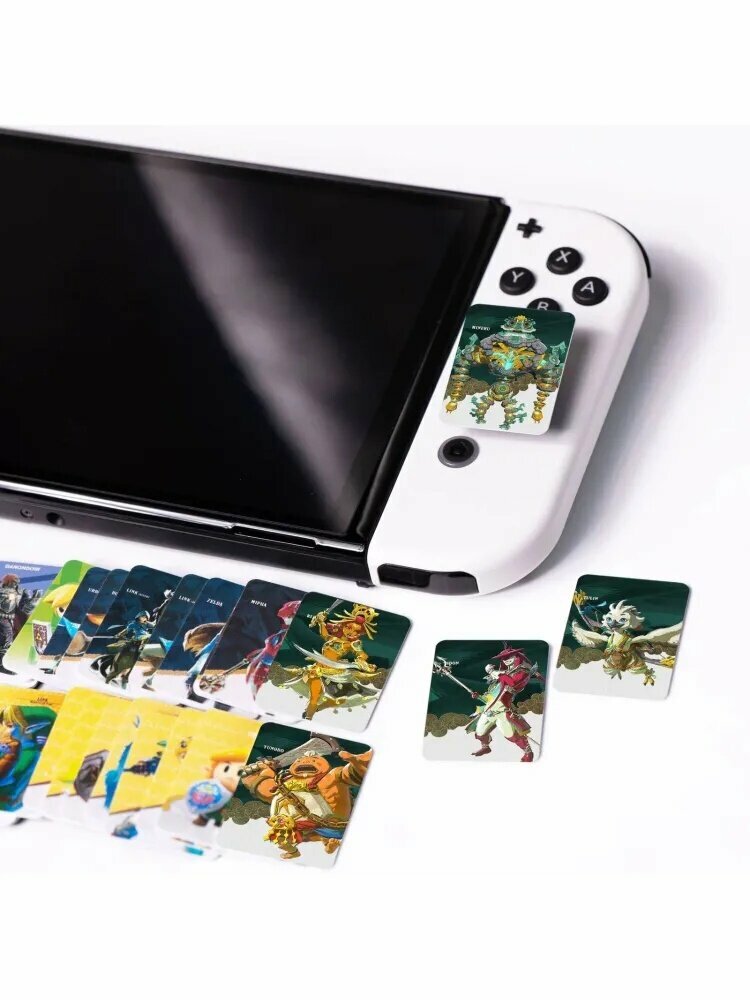 Amiibo Zelda Nfc Card (Tears of the Kingdom) Слезы королевства 46 карточек Включает 5 новейшие карты 2025 года