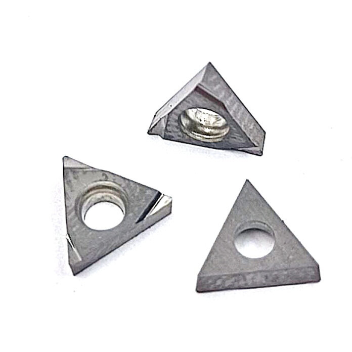 Пластины правильный треугольник с зад. углом TBGT 060102L материал обработки - сталь
