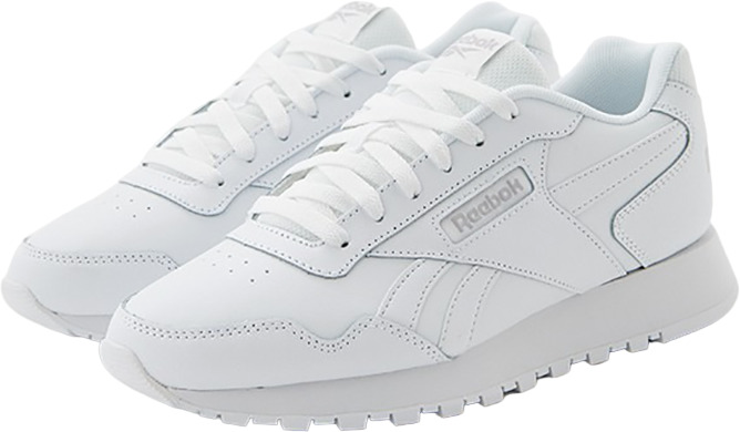 Кроссовки Reebok Glide, размер 10 US, cloud white / cold grey 2 / cloud white — фото 1