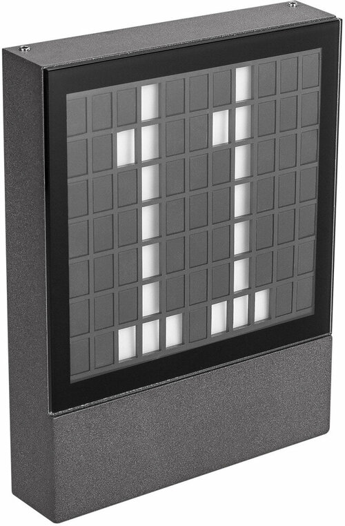 Фасадный светильник светодиодный LGD-SIGN-WALL-S150x200-3W Warm3000 (GR, 148 deg, 230V) (Arlight, IP54 Металл, 3 года) 031060