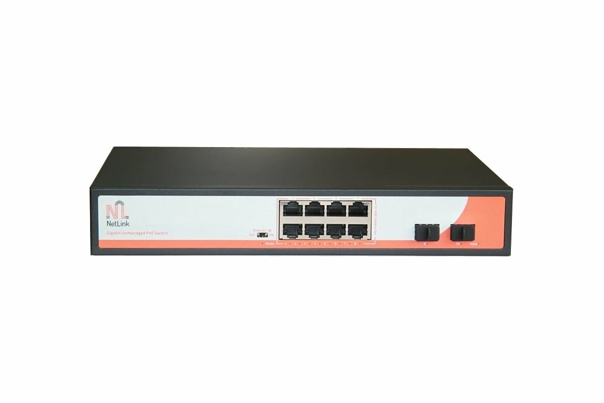Коммутатор Netlink NL-SW-AFG-08/02S УТ000002057
