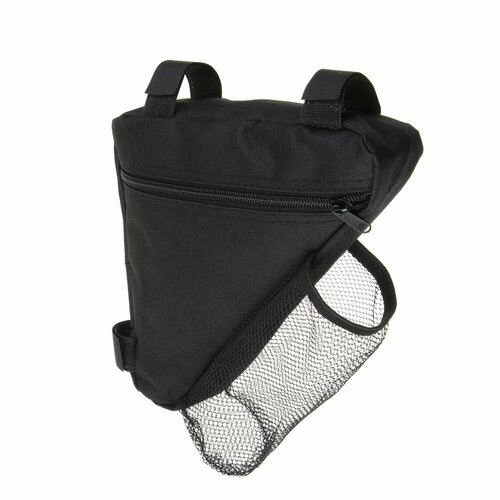 Велосумка на раму SILAPRO с отделом под бутылку 20х18х6 см оксфорд 405₽