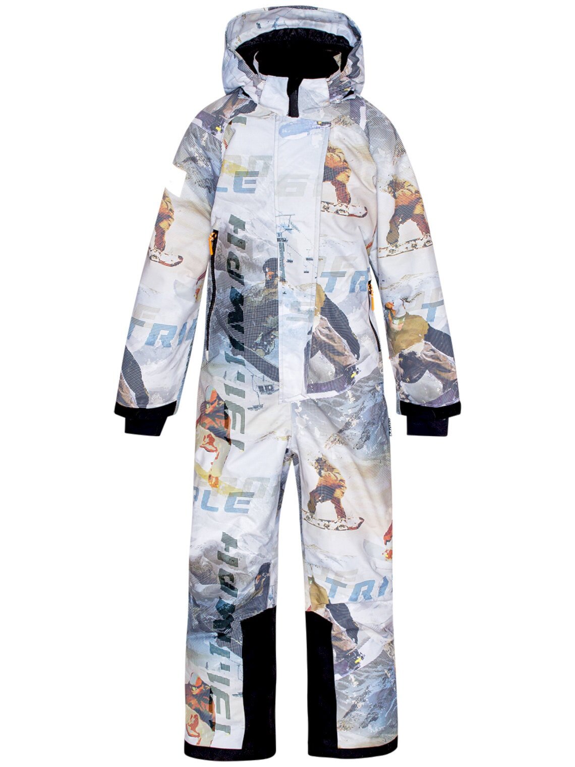 Комбинезон утеплённый Molo размер 128, , бежевый