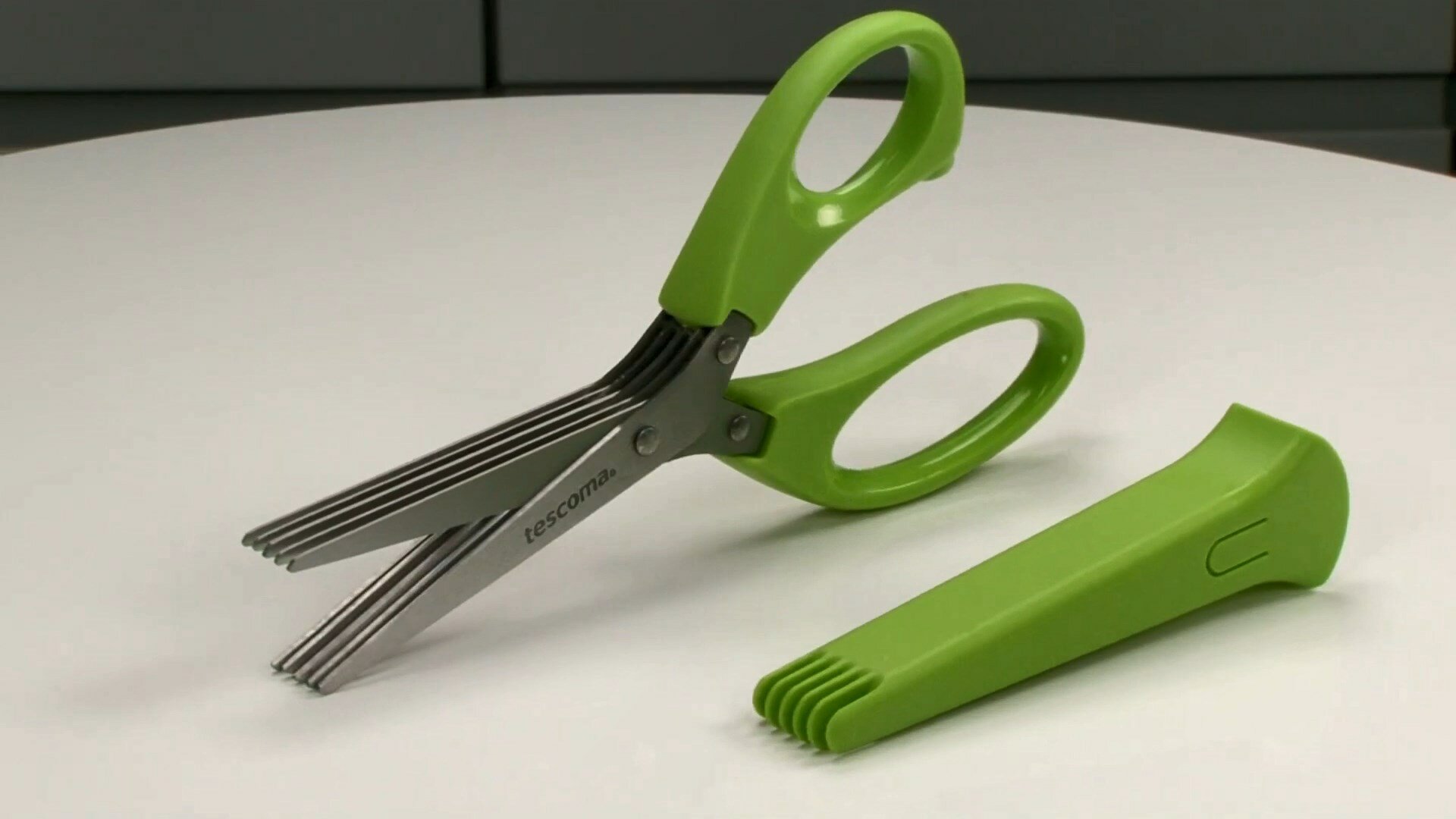 Нож-шинковка, ножницы для зелени Tescoma PRESTO 20 см, нержавеющая сталь