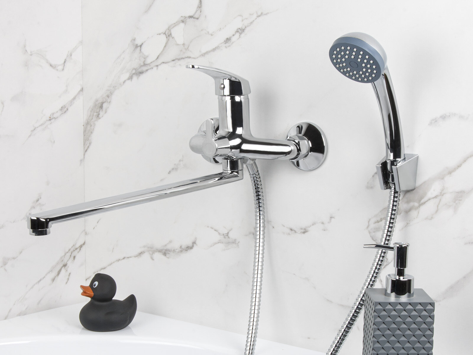 Смеситель для ванной с душем AV ENGINEERING серия Shu (AVSHU7-A131-222) — фото 1