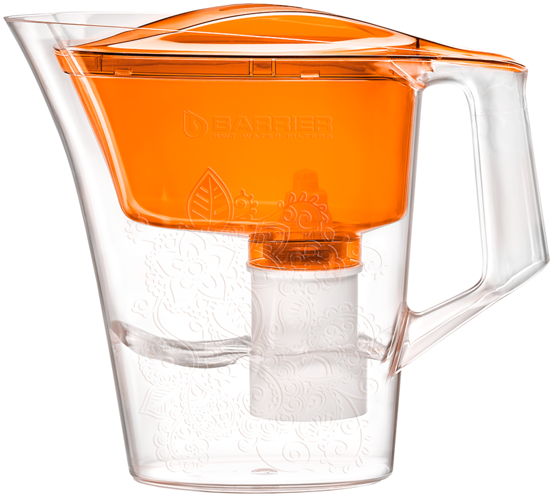 Фильтр для воды Барьер Джайв объем: 2.5л цвет: оранжевый