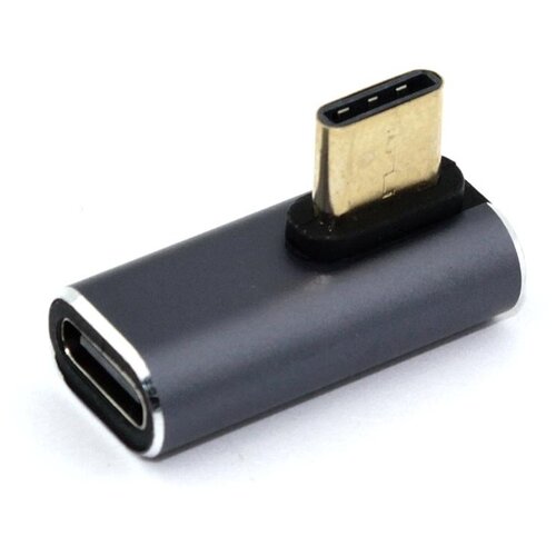 Переходник USB 4 Type C мама-папа угловой тип 1