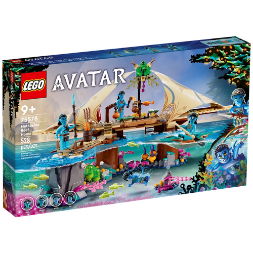 Конструктор LEGO Avatar 75578 Metkayina Reef Home, 528 дет. lego 75578 avatar the reef of metkayina