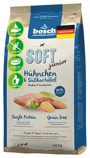 Корм для собак Bosch Soft Junior Chicken & Sweetpotato