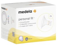 Накладка-воронка Medela PersonalFit бесцветный S 2 шт.