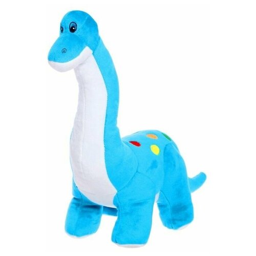 Мягкая игрушка «Динозавр Деймос», цвет синий, 33 см мягкая игрушка динозавр деймос цвет синий 33 см
