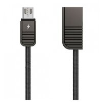 Кабель Remax Linyo USB - microUSB (RC-088m) 1 м черный