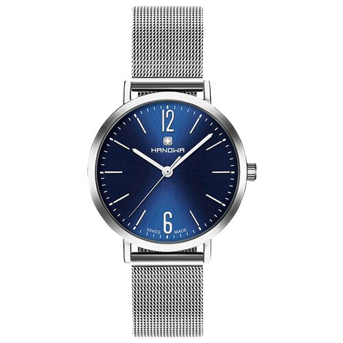 Наручные часы HANOWA 16-9077.04.003, серебряный, синий