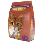 ProХвост сухой корм для кошек с кроликом,1 кг пакет - изображение