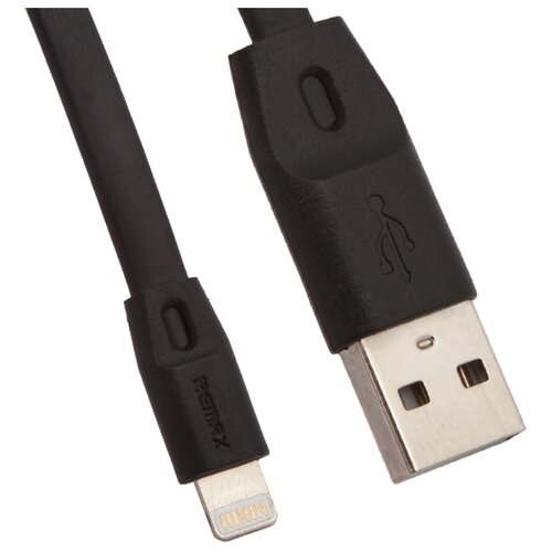 фото Кабель Remax Full Speed USB - Lightning (RC-001i) 1 м черный