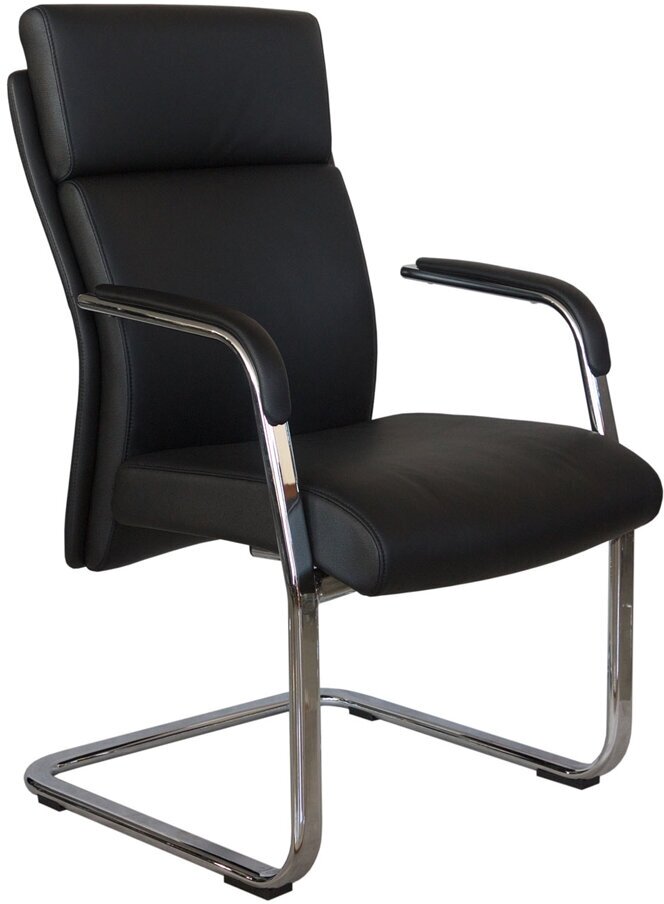 Офисное кресло для посетителей и переговорных Riva Design Dali-SF (C 1511) Чёрный