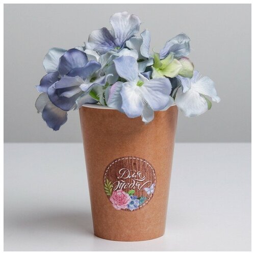 Стаканчик Цветы 350 мл 18 штук 639₽