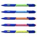 Ручка шариковая ErichKrause ErgoLine Kids Ultra Glide, первоклассника, эргономичный держатель, корпус Soft-touch, узел 0.7 мм, чернила синие, микс