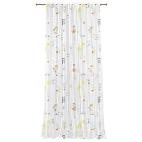 Тюль на ленте Детство 300x280 см цвет белый