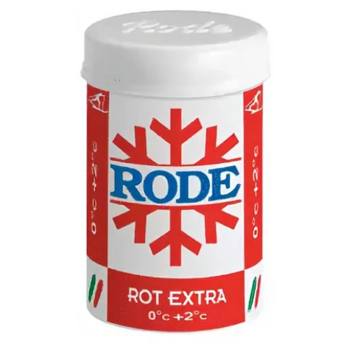 Мазь держания Rode P52 (+2-0 С), Rot Extra, 45 гр. мазь держания rode stick красный