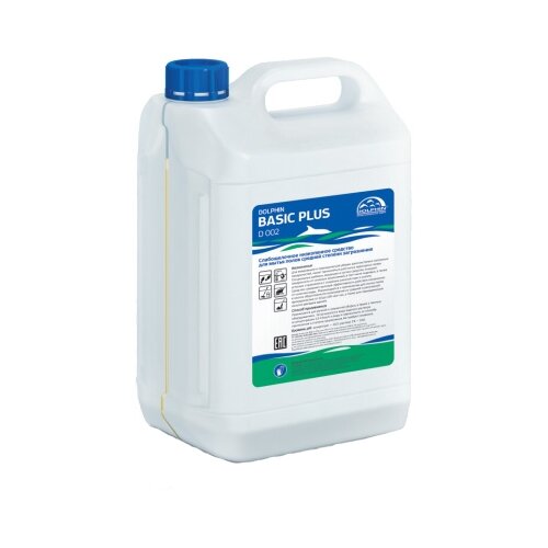 Dolphin Средство для мытья полов Basic Plus, 5 л, 5.2 кг, белый