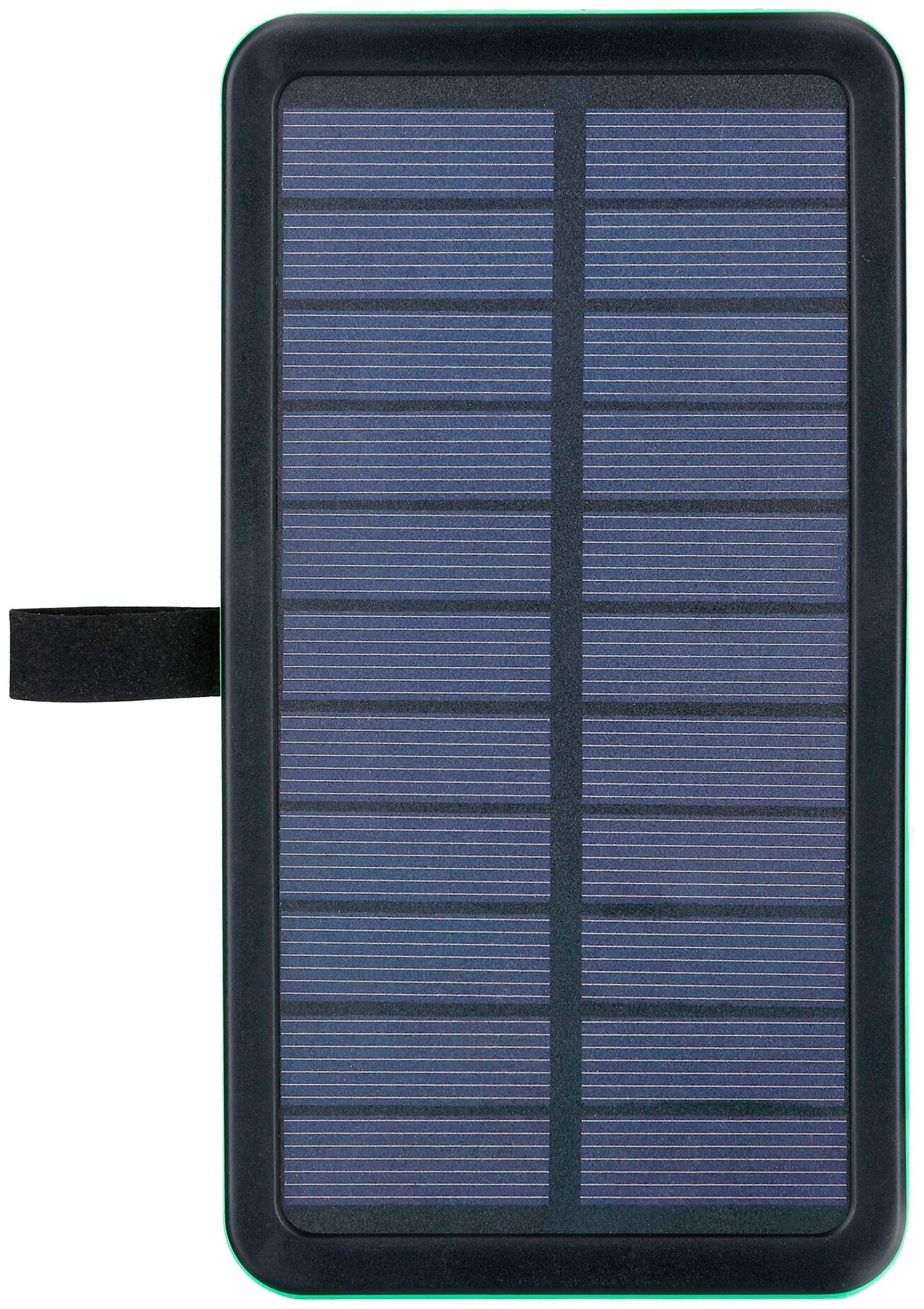 Мобильный аккумулятор Cactus CS-PBFSPT-10000 10000mAh 2.1A 2xUSB солн. бат. черный