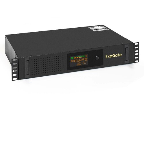 Источник бесперебойного питания EXEGATE EX293849RUS ServerRM UNL-800. LCD. AVR.2SH.3C13. USB.2U