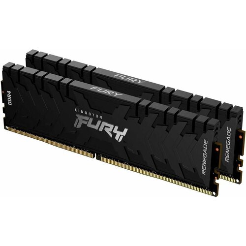 Модуль памяти DDR4 16GB 28GB Kingston FURY KF432C16RBK216 Renegade Black 3200MHz CL16 1RX8 135V 288-pin 8Gbit 767800₽
