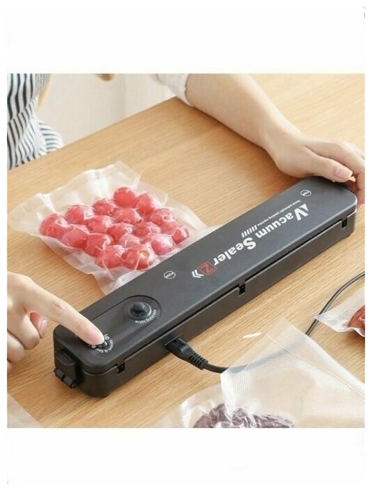 Vacuum Sealer Z Вакуумный упаковщик для продуктов, Запайщик пакетов, Вакууматор для продуктов, Vacuum Sealer Z - фотография № 2