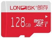 Карта памяти Londisk 4K+ microSDXC Class 10 UHS-I U3 128GB