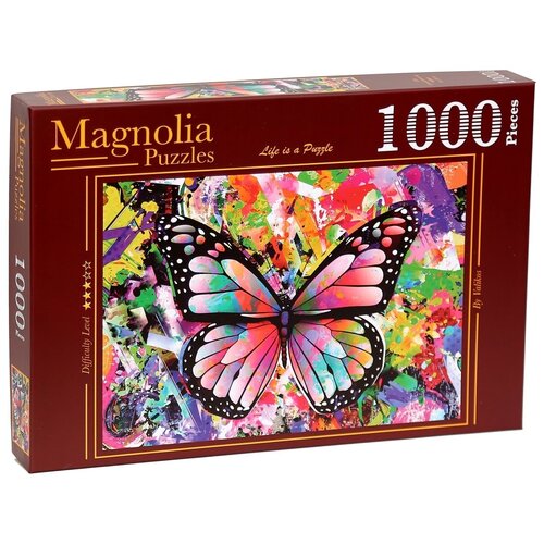 Пазл Magnolia 1000 деталей: Красочная бабочка