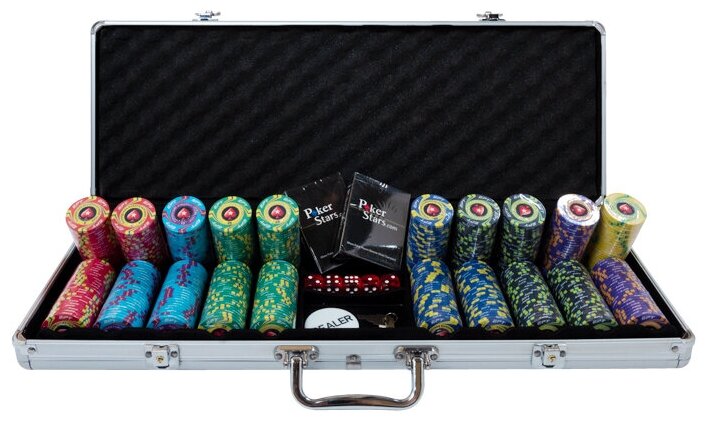 Набор для покера EPT Ceramic на 500 фишек