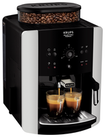 Кофемашина Krups EA8118 Arabica черный/серебристый