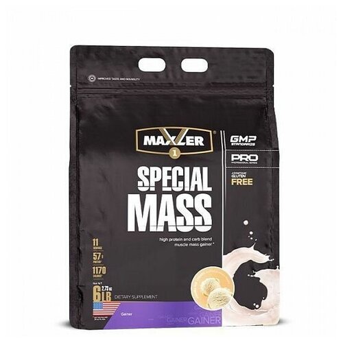 Ваниль Maxler Гейнер Special Mass 2700 г - 6lb (Maxler)