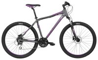 Горный (MTB) велосипед Kross Lea 5.0 27 (2018) graphite/violet matte 19