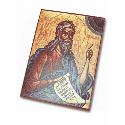 Икона Пророк Иезекииль, размер - 10x13