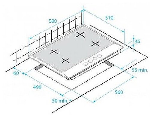 Газовая варочная поверхность Beko HIAG64225SB - фотография № 2