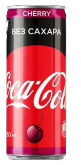 Газированный напиток Coca-Cola Cherry Zero