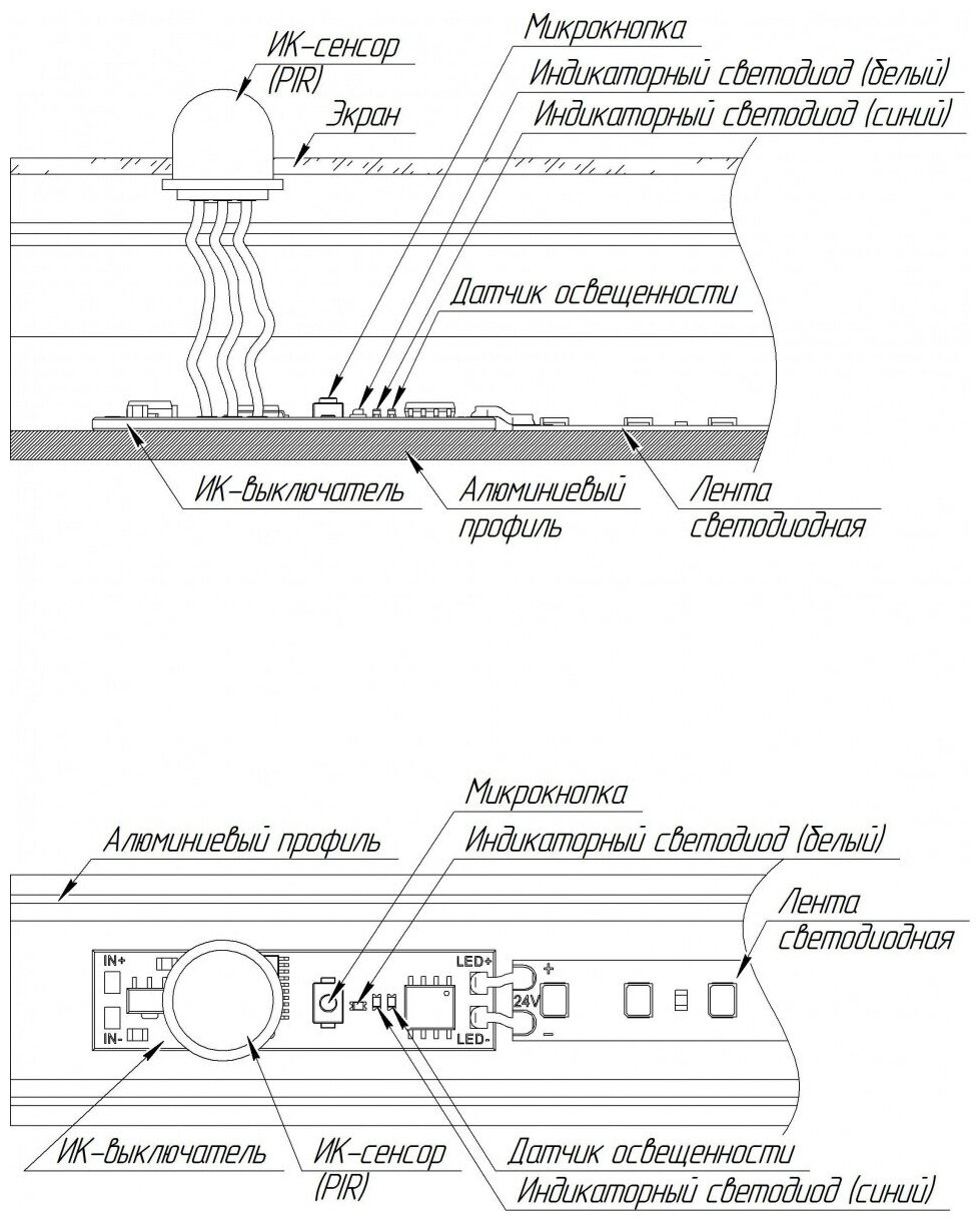 Микровыключатель Arlight SR-Iris-IRH / - фото №6