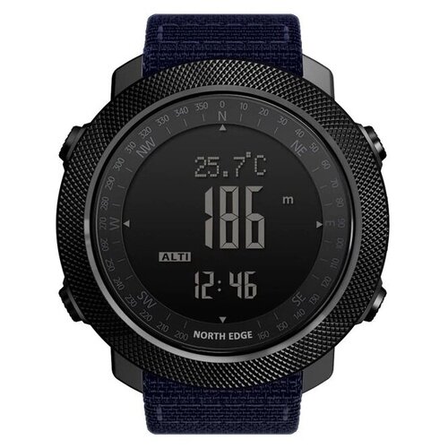 Часы North Edge Apache 3 Blue nylon 515000₽