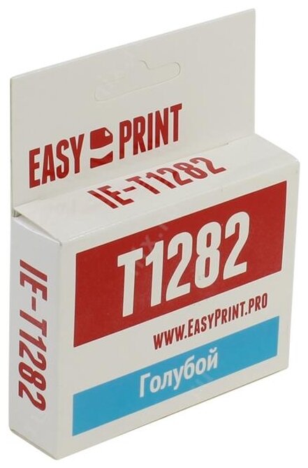 Картридж EasyPrint IE-T1282 для Epson Stylus S22/SX125/Office BX305F, голубой, с чипом