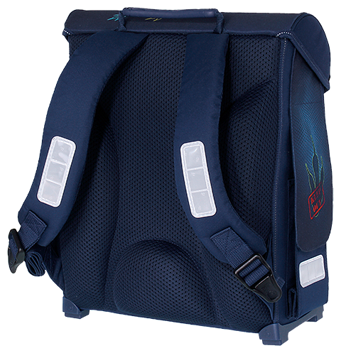 Ранец Herlitz, Smart Dino синий - фото №5